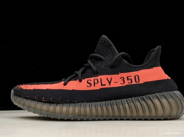 Adidas 350 V2 Red BY9612 Yeezy Black Boost Core 0726